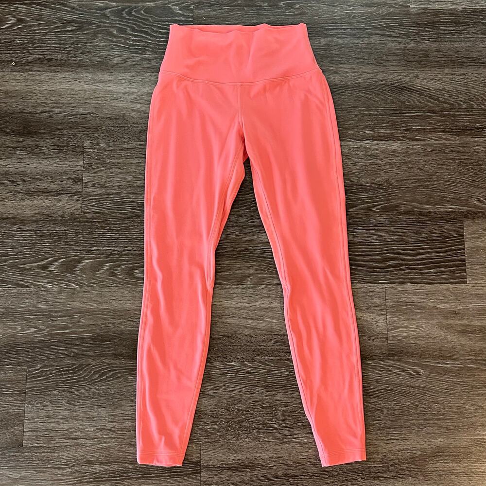 Lululemon Align High Rise Pant 28” Nulu Raspberry Cream Size 8‎ - Picture 11 of 16